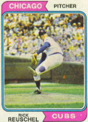 1974 Topps Baseball Cards      136     Rick Reuschel